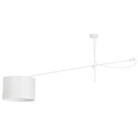 Sufitowa lampa regulowana Viper 6640 do sypialni nad łóżko biała