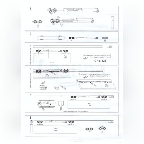 SAMODOMYKACZ DO DRZWI PRZESUWNYCH na Arena.pl