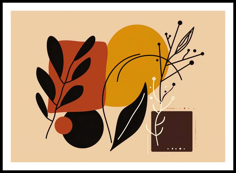 Plakat 84x59,5cm Ciepłe Kontury zdjęcie 3