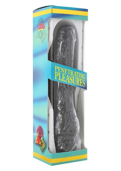 Vinyl P-Shape Vibrator No.2 Black zdjęcie 2