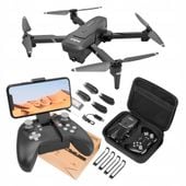 Dron z KAMERĄ AKROBACJE 3 TRYBY auto TRIM powrót GESTY żyroskop APLIKACJA