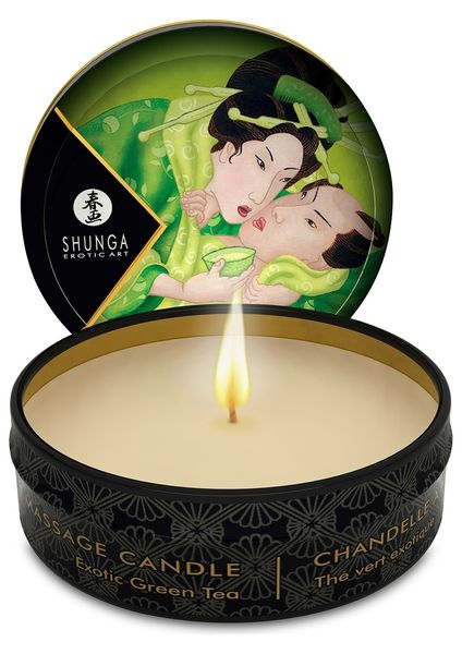 Shunga - Zenitude / Exotic Green Tea Massage Candle 30 Ml zdjęcie 1