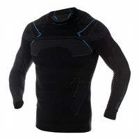 BRUBECK TERMOAKTYWNA TERMICZNA BLUZA MĘSKA CZARNY LS13040M L