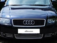 AUDI A4 B6 - Listwy CHROM GRILL atrapa Tuning