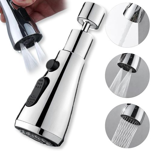 PRZEDŁUŻACZ KRANU KUCHENNEGO AERATOR PERLATOR ADAPTER DO BATERII 3 FUNKCJE na Arena.pl