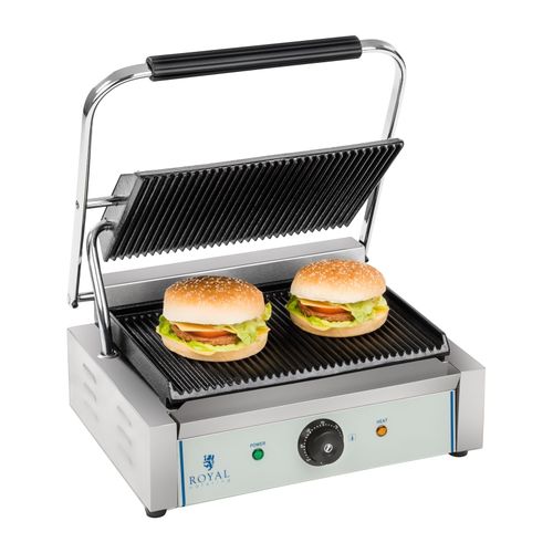 grill kontaktowy dwustronny ryflowany panini na Arena.pl