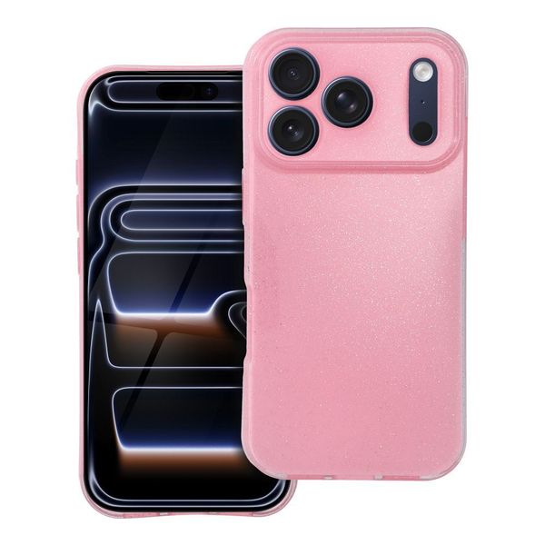 Futerał CLEAR CASE 2 mm BLINK do IPHONE 17 Pro różowy zdjęcie 1