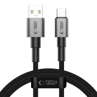 Kabel Tech-Protect UltraBoost DNA USB-A / USB-C 15W/3A 100 cm - szary