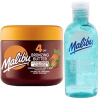 Malibu Przyspieszacz Opalania SPF4 + Żel Po Opalaniu 100ml