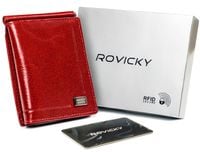 banknotówka skórzana cpr-034-bar-6644 red