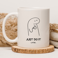 CHAMSKI KUBEK BEZ CENZURY | ŚMIESZNY PREZENT | DO PRACY BIURA DOMU | 330 ml