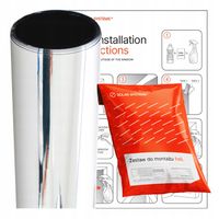 Folia Lustro Weneckie 75x200cm Okienna Lustrzana Samoprzylepna Prywatność