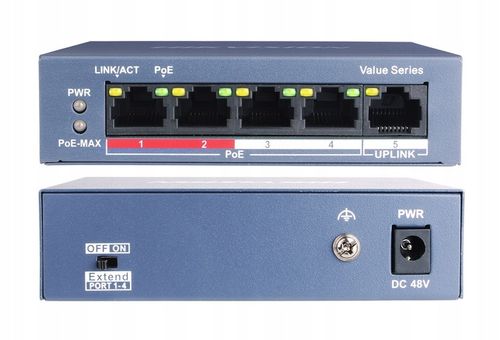 WIDEODOMOFON IP-VIS-PRO PoE Czytnik HiLook Furtka Brama na Arena.pl