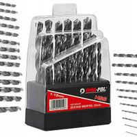 ZESTAW WIERTEŁ HSS 1.0-13.0mm 25PCS