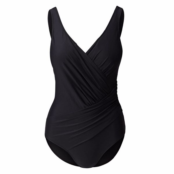 STRÓJ KĄPIELOWY JEDNOCZĘŚCIOWY WYSZCZUPLAJĄCY DAMSKI MONOKINI PLUS SIZE M zdjęcie 2