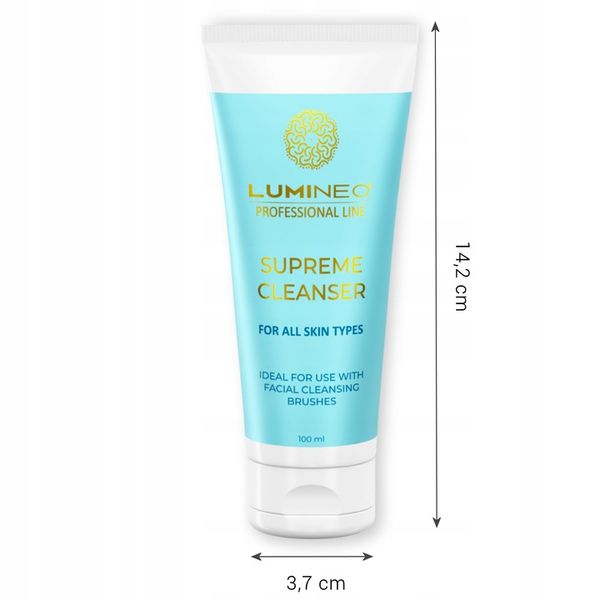 LUMINEO naturalna pianka żel oczyszczający do szczoteczki każda cera 100 ml zdjęcie 3
