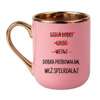 Elegant Różowo-Złoty 330 ml