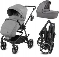 Wózek 2w1 dla dzieci Do 22 Kg Wagi PRZEKŁADANE Siedzisko KIDWELL VELMONT