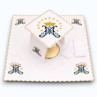 Bielizna Kielichowa Haftowana Komplet Liturgiczny Premium