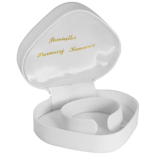 Pudełko białe serce - Komunia na Arena.pl