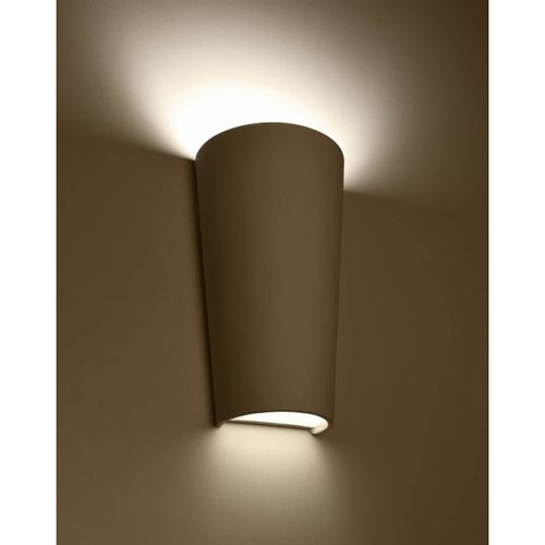 Salonowa lampa ścienna SL.0838 ceramiczny kinkiet biały na Arena.pl