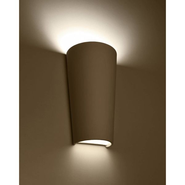 Salonowa lampa ścienna SL.0838 ceramiczny kinkiet biały zdjęcie 2