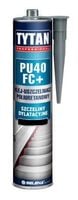 klej uszczelniacz poliuretanowy pu 40 fc 300ml czarny tytan - usz 40fc 30c