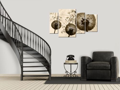 Dmuchawce w beżu 135x80cm GRATISY na Arena.pl