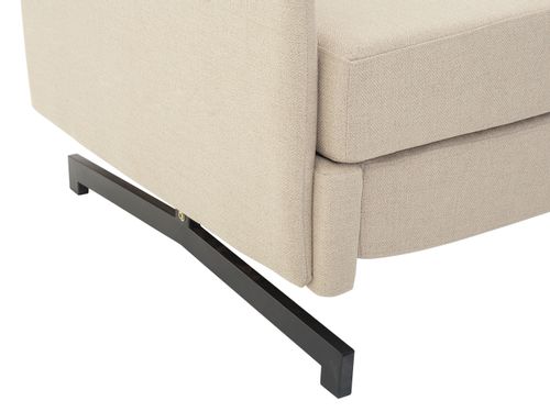 Sofa rozkładana beżowa BELFAST na Arena.pl