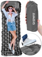 Materac Samopompujący Turystyczny Kempingowy Rest Szary