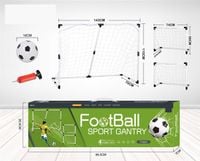 Duża Bramka 2W1 + Akcesoria