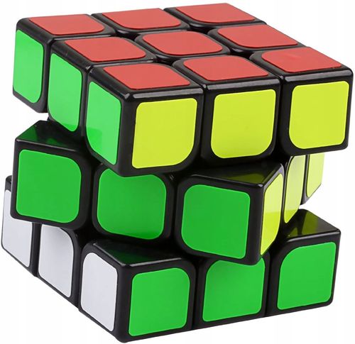 Kostka logiczna układanka logiczna YJ moyu GuanLong 3x3x3 Magic Cube Black na Arena.pl