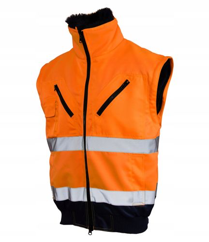 Kurtka robocza odblask BOMBER 3w1 orange L na Arena.pl