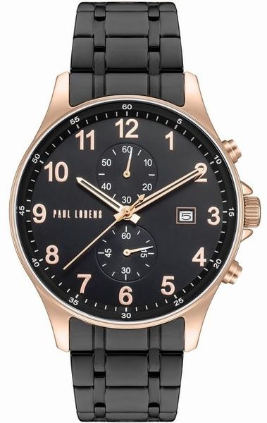 zegarek męski paul lorens pl20002b-1a4 + box zdjęcie 1