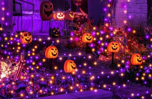 Lampki choinkowe LED Smart USB 20m 200 LED + Pilot Tryb Muzyczny Halloween na Arena.pl