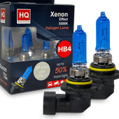 Żarówki HQ Automotive HB4 Mocne Efekt LED +50% Światła Xenon Effect OEM