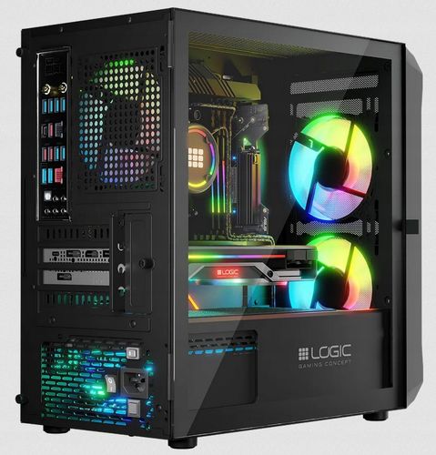 Obudowa Logic Portos ARGB Mini Black na Arena.pl