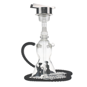 szklana shisha pojedynczy twister