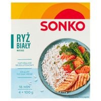 Ryż biały 4x100 g Sonko woreczki
