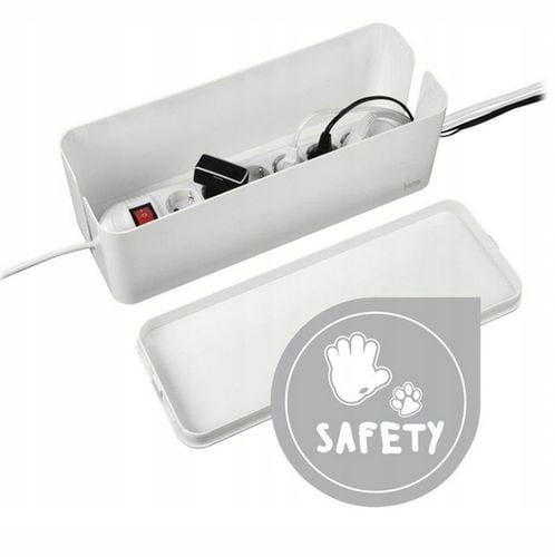 POJEMNIK ORGANIZER NA KABLE PUDEŁKO LISTWY KABLI L na Arena.pl