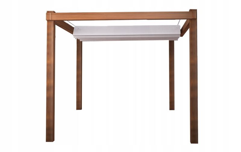 ŻAGIEL PRZECIWSŁONECZNY OGRODOWY ROZSUWANY 2,5X5M zdjęcie 1