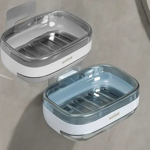 Mydelniczka na mydło pojemnik odpływ wody do kąpieli ścienna stojąca na Arena.pl