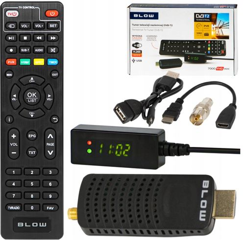 Tuner Dekoder Cyfrowy Tv Hd Dvb-T2 Hdmi H.265 Hevc na Arena.pl