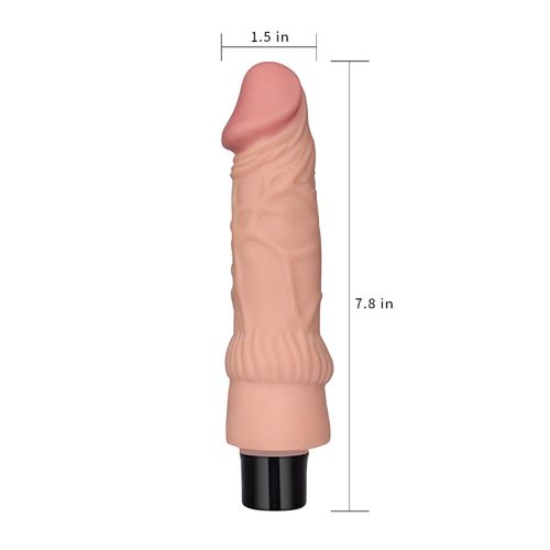 wibrator realistyczny real softee lovetoy 19 cm miękki na Arena.pl