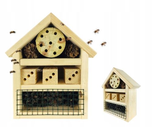 Hotele dla owadów Hotel dla owadów Domek dla owadów domki budka dla owadów na Arena.pl