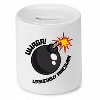 Dla Pracownika Skarbonka Wybuchowy Pracownik Z Nadrukiem Ze Zdjęciem