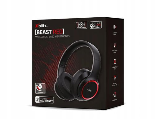 Słuchawki Bezprzewodowe Bluetooth Xblitz Beast na Arena.pl