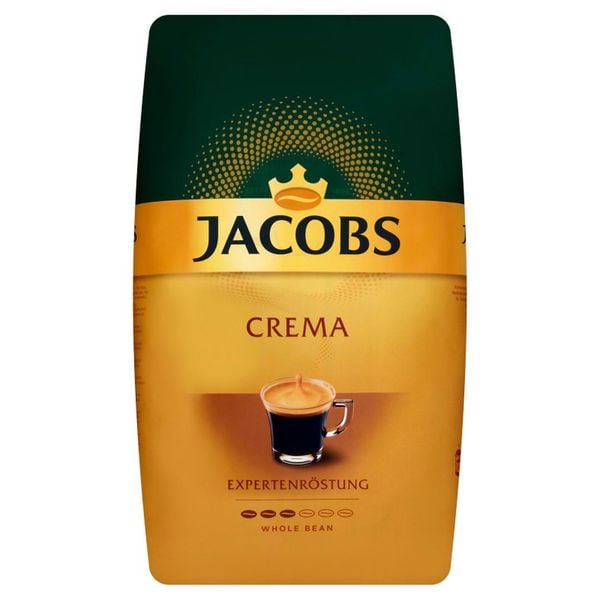 Jacobs Crema Kawa ziarnista 1 kg zdjęcie 1
