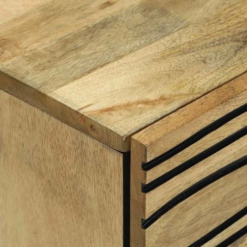 Szafka Nocna Brązowy 50 x 33 x 60 cm lite drewno mango na Arena.pl