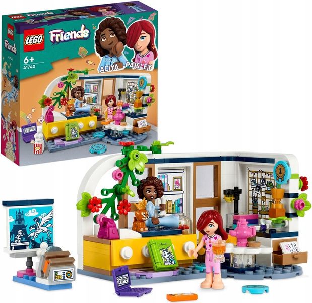 ZESTAW LEGO FRIENDS 41740 POKÓJ ALIYI + GRATIS LEGO 30417 OGRODOWY KWIAT zdjęcie 4